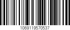 Código de barras (EAN, GTIN, SKU, ISBN): '1069119570537'