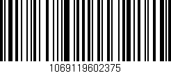 Código de barras (EAN, GTIN, SKU, ISBN): '1069119602375'