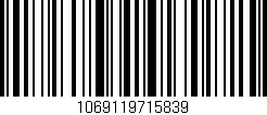 Código de barras (EAN, GTIN, SKU, ISBN): '1069119715839'