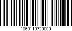 Código de barras (EAN, GTIN, SKU, ISBN): '1069119728808'