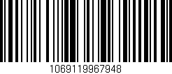 Código de barras (EAN, GTIN, SKU, ISBN): '1069119967948'