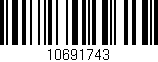 Código de barras (EAN, GTIN, SKU, ISBN): '10691743'