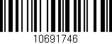 Código de barras (EAN, GTIN, SKU, ISBN): '10691746'