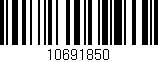 Código de barras (EAN, GTIN, SKU, ISBN): '10691850'