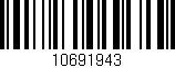 Código de barras (EAN, GTIN, SKU, ISBN): '10691943'