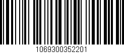 Código de barras (EAN, GTIN, SKU, ISBN): '1069300352201'