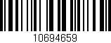 Código de barras (EAN, GTIN, SKU, ISBN): '10694659'