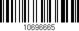 Código de barras (EAN, GTIN, SKU, ISBN): '10696665'