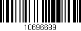 Código de barras (EAN, GTIN, SKU, ISBN): '10696689'