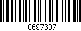 Código de barras (EAN, GTIN, SKU, ISBN): '10697637'
