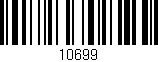 Código de barras (EAN, GTIN, SKU, ISBN): '10699'