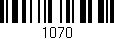 Código de barras (EAN, GTIN, SKU, ISBN): '1070'