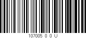 Código de barras (EAN, GTIN, SKU, ISBN): '107005_0_0_U'