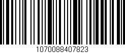 Código de barras (EAN, GTIN, SKU, ISBN): '1070088407823'