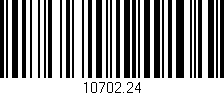 Código de barras (EAN, GTIN, SKU, ISBN): '10702.24'