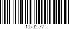 Código de barras (EAN, GTIN, SKU, ISBN): '10702.72'