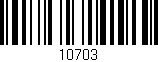 Código de barras (EAN, GTIN, SKU, ISBN): '10703'