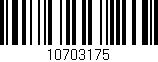 Código de barras (EAN, GTIN, SKU, ISBN): '10703175'
