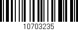 Código de barras (EAN, GTIN, SKU, ISBN): '10703235'