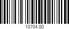 Código de barras (EAN, GTIN, SKU, ISBN): '10704.00'