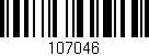 Código de barras (EAN, GTIN, SKU, ISBN): '107046'