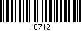 Código de barras (EAN, GTIN, SKU, ISBN): '10712'