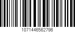 Código de barras (EAN, GTIN, SKU, ISBN): '1071446562796'