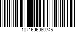 Código de barras (EAN, GTIN, SKU, ISBN): '1071696060745'