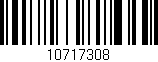 Código de barras (EAN, GTIN, SKU, ISBN): '10717308'