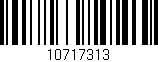Código de barras (EAN, GTIN, SKU, ISBN): '10717313'
