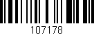 Código de barras (EAN, GTIN, SKU, ISBN): '107178'