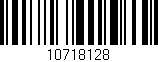 Código de barras (EAN, GTIN, SKU, ISBN): '10718128'