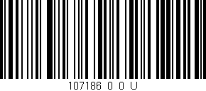 Código de barras (EAN, GTIN, SKU, ISBN): '107186_0_0_U'