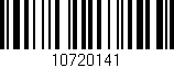 Código de barras (EAN, GTIN, SKU, ISBN): '10720141'