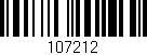 Código de barras (EAN, GTIN, SKU, ISBN): '107212'