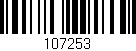 Código de barras (EAN, GTIN, SKU, ISBN): '107253'