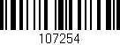 Código de barras (EAN, GTIN, SKU, ISBN): '107254'