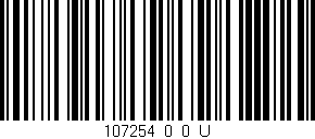 Código de barras (EAN, GTIN, SKU, ISBN): '107254_0_0_U'
