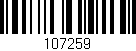 Código de barras (EAN, GTIN, SKU, ISBN): '107259'