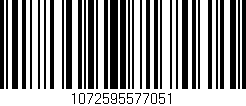 Código de barras (EAN, GTIN, SKU, ISBN): '1072595577051'
