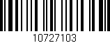Código de barras (EAN, GTIN, SKU, ISBN): '10727103'
