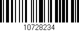 Código de barras (EAN, GTIN, SKU, ISBN): '10728234'