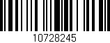Código de barras (EAN, GTIN, SKU, ISBN): '10728245'