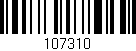 Código de barras (EAN, GTIN, SKU, ISBN): '107310'