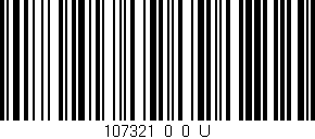 Código de barras (EAN, GTIN, SKU, ISBN): '107321_0_0_U'