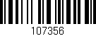 Código de barras (EAN, GTIN, SKU, ISBN): '107356'