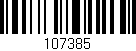 Código de barras (EAN, GTIN, SKU, ISBN): '107385'