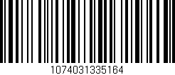 Código de barras (EAN, GTIN, SKU, ISBN): '1074031335164'