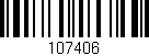 Código de barras (EAN, GTIN, SKU, ISBN): '107406'