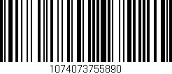 Código de barras (EAN, GTIN, SKU, ISBN): '1074073755890'